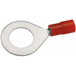 Žiedinė jungtis, raudona, 0,5–1,5 mm² Ø10,5 mm, A serija, lizdinė plokštelė (50x), Hella 8KW178042052