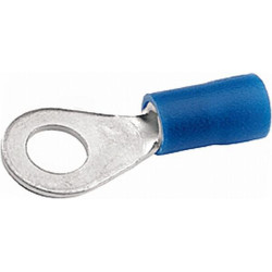 Žiedinė jungtis, mėlyna, 1,5–2,5 mm² Ø5,3 mm, A serija, lizdinė plokštelė (100x), Hella 8KW044027003