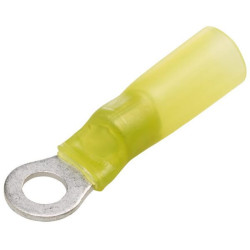 Žiedinė jungtis, Ø5,3 mm A serija, geltona, 4-6 mm² lizdinė plokštelė (25x), Hella 8KW732574003