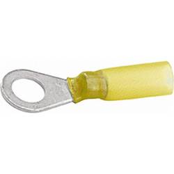 Žiedinė jungtis, Ø6,5 mm, A serija, geltona, 4-6 mm² lizdinė plokštelė (25x), Hella 8KW732576003