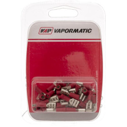 Gnybtų mentė, raudona, 0,5–1 mm² Ø6,4 mm (50x) Vapormatic VLC2410