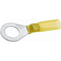 Žiedinė jungtis, Ø8,4 mm, A serija, geltona, 4-6 mm² lizdinė plokštelė (25x), Hella 8KW732578003