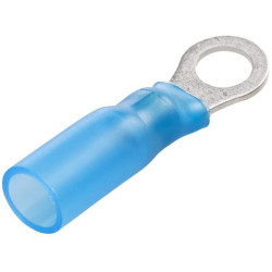 Žiedinė jungtis, mėlyna, 1,5–2,5 mm² Ø5,3 mm, A serija, lizdinė plokštelė (25x), Hella 8KW732573003