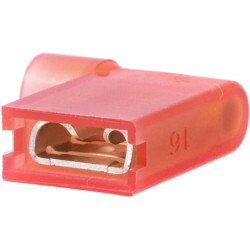 Gnybtų mentė, raudona, 0,5–1 mm² 6,3 x 0,8 mm (75 x) LA9092CKR