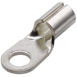 Žiedinė jungtis, sidabrinė, 10-16 mm² Ø8,4 mm, B serija, lizdinė plokštelė (20x), Hella 8KW177784312