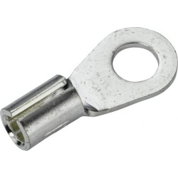 Žiedinė jungtis, sidabrinė, 1,5–2,5 mm² Ø5,3 mm, B serija, lizdinė plokštelė, Hella 8KW177784002