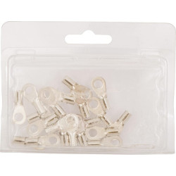 Žiedinė jungtis, sidabrinė, 1,5–2,5 mm² Ø5,3 mm, B serija, lizdinė plokštelė, Hella 8KW177784002