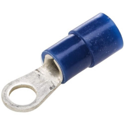Žiedinė jungtis, mėlyna, 1,5–2,5 mm² Ø3,6 mm, A serija, lizdinė plokštelė (100x), Hella 8KW178042102