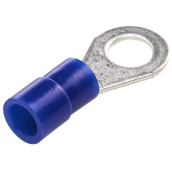 Žiedinė jungtis, mėlyna, 1,5–2,5 mm² Ø5,3 mm, A serija, lizdinė plokštelė (100x), Hella 8KW178042122