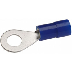Žiedinė jungtis, mėlyna, 1,5–2,5 mm² Ø5,3 mm, A serija, lizdinė plokštelė (100x), Hella 8KW178042122