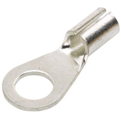 Žiedinė jungtis, sidabrinė, 1,5–2,5 mm² Ø6,5 mm, B serija, lizdinė plokštelė (100x), Hella 8KW177784012