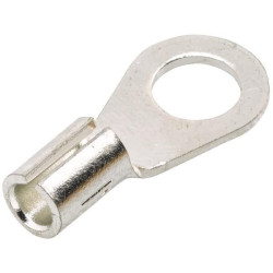 Žiedinė jungtis, sidabrinė, 1,5–2,5 mm² Ø6,5 mm, B serija, lizdinė plokštelė (100x), Hella 8KW177784012