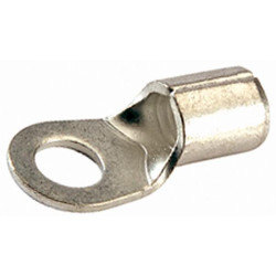 Žiedinė jungtis, sidabrinė, 2,5–6 mm² Ø8,4 mm, B serija, lizdinė plokštelė (50x), Hella 8KW177784112