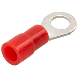 Žiedinė jungtis, raudona, 0,5–1,5 mm² Ø4,3 mm, A serija, lizdinė plokštelė (100x), Hella 8KW178042012