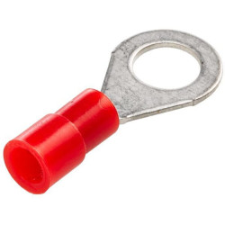 Žiedinė jungtis, raudona, 0,5–1,5 mm² Ø6,5 mm, A serija, lizdinė plokštelė (100x), Hella 8KW178042032