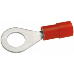 Žiedinė jungtis, raudona, 0,5–1,5 mm² Ø6,5 mm, A serija, lizdinė plokštelė (100x), Hella 8KW178042032