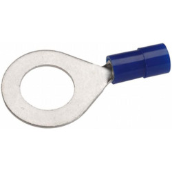 Žiedinė jungtis, mėlyna, 1,5–2,5 mm² Ø10,5 mm, A serija, lizdinė plokštelė (50x), Hella 8KW178042152