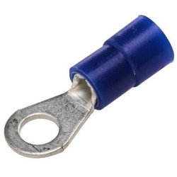 Žiedinė jungtis, mėlyna, 1,5–2,5 mm² Ø4,3 mm, A serija, lizdinė plokštelė (100x), Hella 8KW178042112