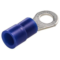 Žiedinė jungtis, mėlyna, 1,5–2,5 mm² Ø4,3 mm, A serija, lizdinė plokštelė (100x), Hella 8KW178042112
