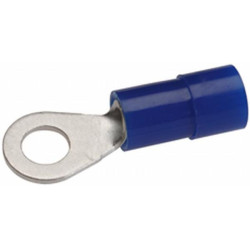 Žiedinė jungtis, mėlyna, 1,5–2,5 mm² Ø4,3 mm, A serija, lizdinė plokštelė (100x), Hella 8KW178042112