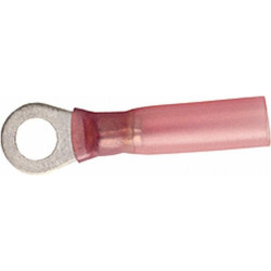 Žiedinė jungtis, Ø4,3 mm A serija, raudona, 0,5–1 mm² lizdinė plokštelė (25x), Hella 8KW732570003