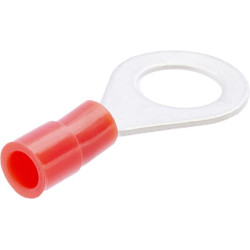 Žiedinė jungtis, raudona, 0,5–1,5 mm² Ø8,3 mm, A serija, lizdinė plokštelė (50x), Hella 8KW178042042