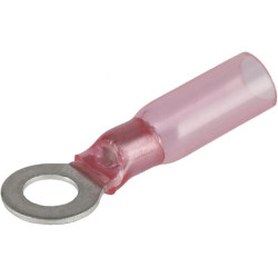 Šilumos susitraukiančio žiedo jungtis, raudona, 0,5–1 mm², Ø5,3 mm LA901007