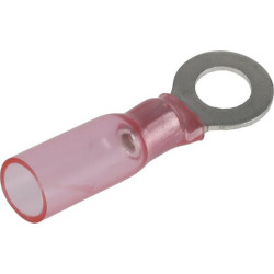 Šilumos susitraukiančio žiedo jungtis, raudona, 0,5–1 mm², Ø5,3 mm LA901007
