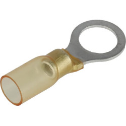 Šilumos susitraukiančio žiedo jungtis, geltona, 4,0–6,0 mm², Ø10,5 mm LA901012