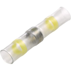 Užpakalinė jungtis, 42 mm Ø6 mm, geltona, 4-6 mm² lizdinė plokštelė, Hella 8KW744889013