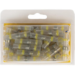 Užpakalinė jungtis, 42 mm Ø6 mm, geltona, 4-6 mm² lizdinė plokštelė, Hella 8KW744889013