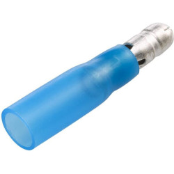 Kulkos jungties vyris, mėlynas, 1,5–2,5 mm² Ø5 mm, A serija, lizdinė plokštelė (25x), Hella 8KW744766003