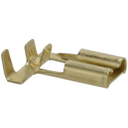 Gnybtų mentė, 0,5–1,5 mm² 6,3 x 0,8 mm (50x), Kramp LA9294