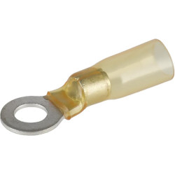 Šilumos susitraukiančio žiedo jungtis, geltona, 4,0–6,0 mm², Ø6,5 mm LA901009