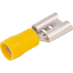 Gnybtų mentė, geltona, 4-6 mm² 9,4x1,2 mm (50x) LA9245CKR