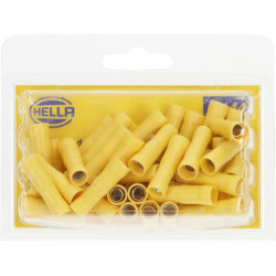 Apvali kištuko įvorė geltona 4-6mm² 8KW744734003