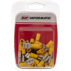 Gnybtų mentė, geltona, 4-6 mm² Ø9,5 mm (50x) Vapormatic VLC2433