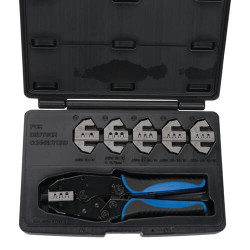 9 colių anglinio plieno suspaudžiamos replės su 6 suspaudimo štampai (Deutsch gnybtai) LAT2000ASS2KR