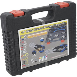 10 colių anglinio plieno suspaudžiamos replės su 6 užspaudimo štampais LAT2002ASS1KR