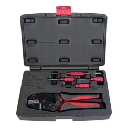 9 colių anglinio plieno užspaudimo replės ir štampų rinkinys (tvirti Deutsch terminalai) + ištraukimo įrankis LAT2000ASS4KR