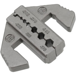 Suspaudimo antgalių rinkinys RG tipo bendraašių kabelių jungtims (RG 174, 179, 8218, šviesolaidinis) LAT2000E5KR