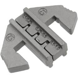 Suspaudimo štampų rinkinys atviro vamzdžio gnybtams (0,1-1 mm²) LAT2000C1KR