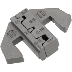 Užspaudžiamų štampų rinkinys atviro vamzdžio gnybtams ir D-SUB V3.5 (0,5–10 mm²) LAT2000HKR