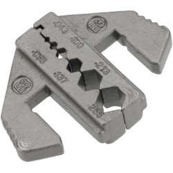 RG tipo koaksialinio kabelio jungtims (RG 58, 59, 62, 174, šviesolaidinis) spaustukų rinkinys LAT2000E3KR