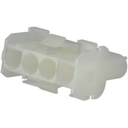 Mate-N-lock moteriškos jungties korpusas, 4 krypčių, 1 eilė AMP480703