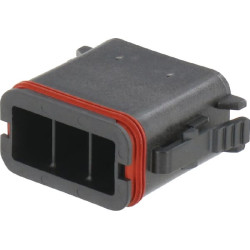 DT06-12S galinis dangtelis su surinkimo pėdomis DSDT0612SB031