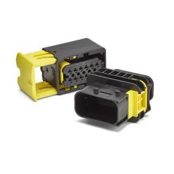 Kištuko korpusas 3 polių kištukas, juodas HDSCS AMP116707301