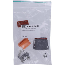 DT 12 kontaktų jungčių rinkinys kištukas DSDT0612SSETKR