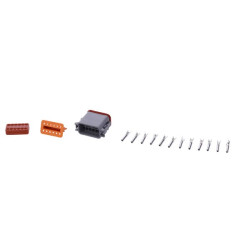 DT 12 kontaktų jungčių rinkinys kištukas DSDT0612SSETKR