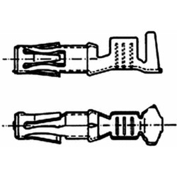 Apvalus izoliuotas spaustukas 8KW054946003